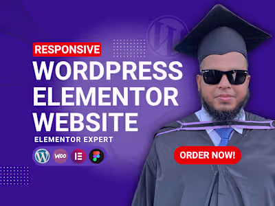 I will convert Figma to WordPress with Elementor Theme Builder