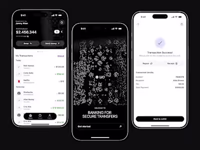 Banking for Secure Transfers