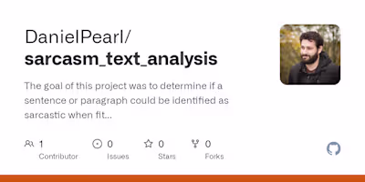 Sarcasm Text Analysis