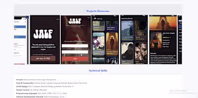 Full stack Development
