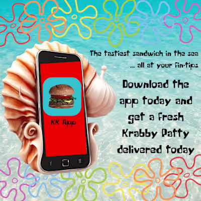 The Krusty Krab Delivery Service