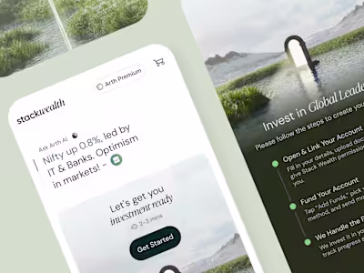 Designing Stack Wealth: Making Wealth Management Simple and Hum…