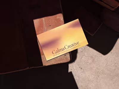 Calma Creative/Brand Agency/Brand Identity :: Behance