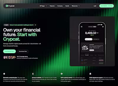 Working on our newest Webflow template, Crypcat. Really enjo...