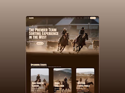 Classic Event website