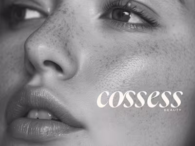 Captivating Visual Identity for Cossess Skincare cosmetic brand