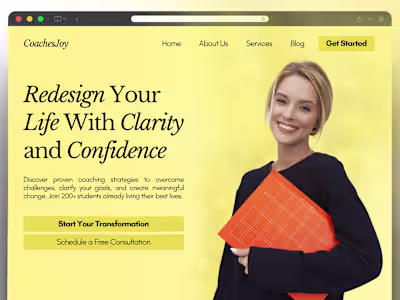 Life Coach Online Course Platform Transformation