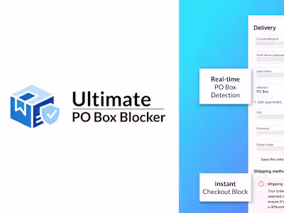 Ultimate PO Box Blocker - Shopify Reviewed App