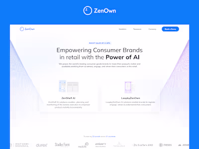 ZenOwn – Showcasing AI Technology for Consumer Brands