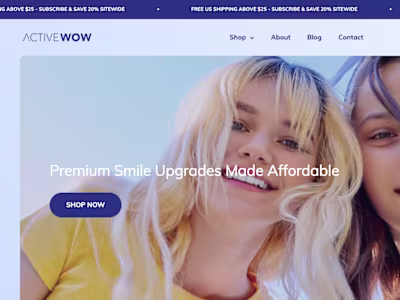 Dental Whitening Kit Development