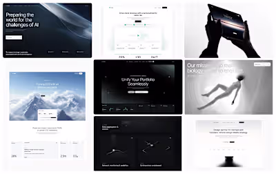 Selected Landing Pages