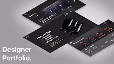 Designer Portfolio Template