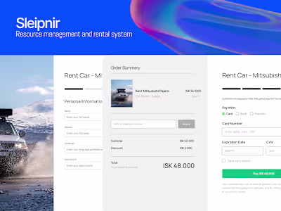 Sleipnir: Car Rental Management Platform