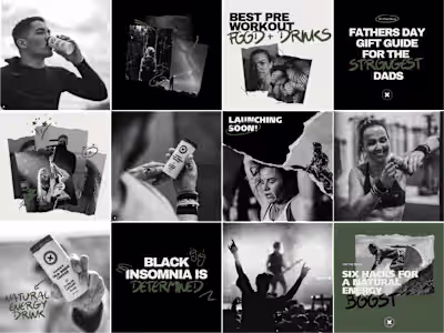 BLACK INSOMNIA ⚡  – Social media management (TikTok + Instagram)