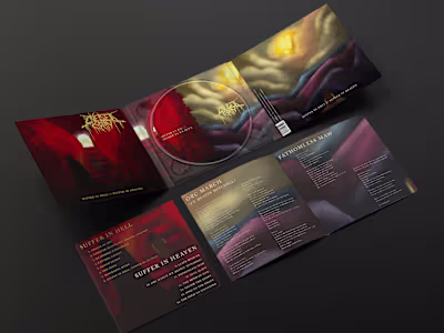 Album Cover Mock-Up Design