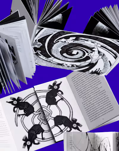 Experimental Book Redesign: Coraline