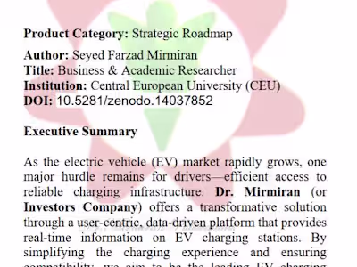 Business Plan (Strategic Roadmap): Powering the Future of Elect…