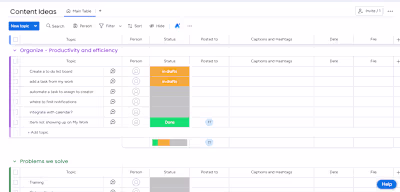 Social media content management