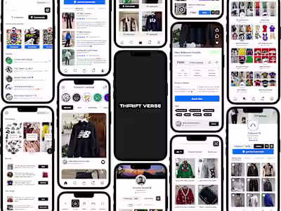 Case Study : Thrift app for Instagram based Thrift stores