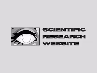 Scientific Research Website / Elementor PRO
