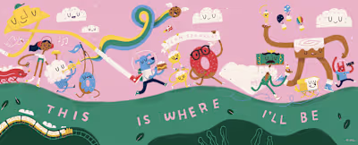 The Pastry Portal Mural