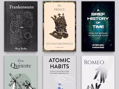 Redesign of Classic Book Covers