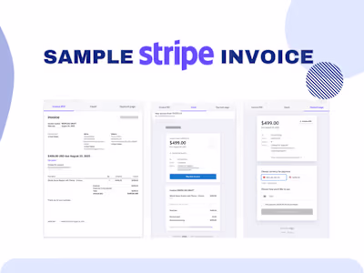 Stripe Invoice Setup
