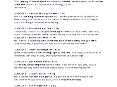 12 Futuristic Gadgets You’ll Instantly Want in 2025