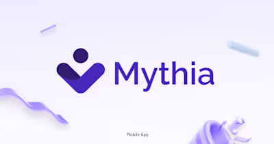 Mythia Mobile Banking App Design for Gamers