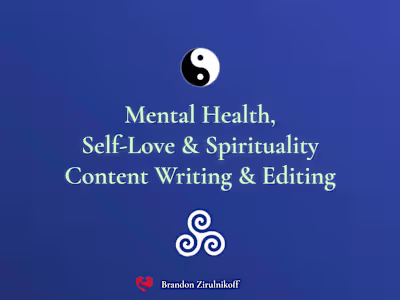 Mental Health, Self-Love & Spirituality