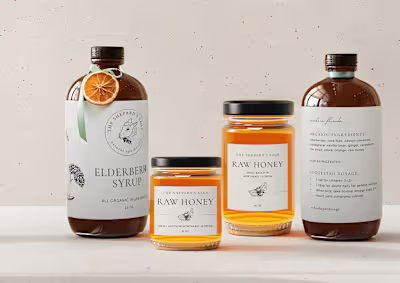 The Shepards Sage Branding + Label Design