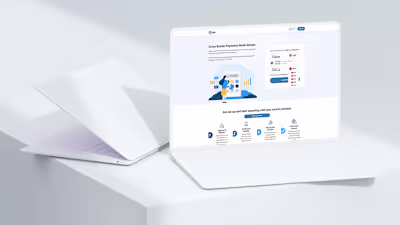 Landing Page & Portal Dashboard Design