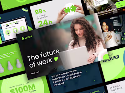 B2C pitch deck design