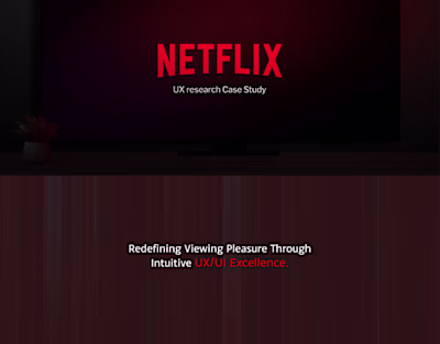 Netflix UX Research Case Study :: Behance