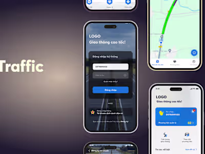 Application to track traffic status and vehicle travel schedule