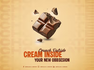 chocolate ads creative