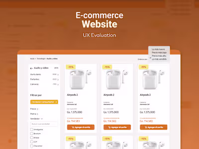 An e-commerce website