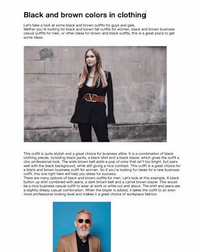Blog Post for Sewing and Fashion Blog