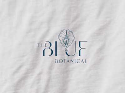 Brand Identity - The Blue Botanical
