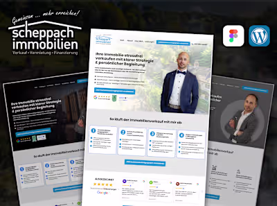 Property Seller Website UI/UX Design & CMS Development