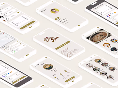 Coffee House Wireframes by Ana on Dribbble