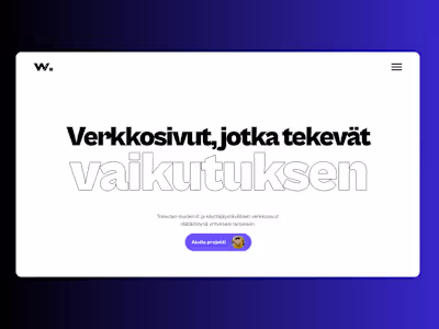 Website for a Web Design Agency