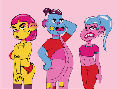 'Seven Deadly Sins' | Character Design Illustration
