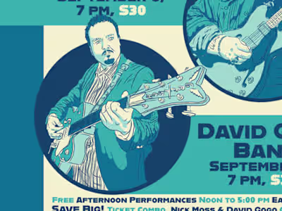 Blues Bash Festival Poster