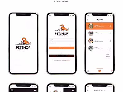 Interactive Mobile App Interface