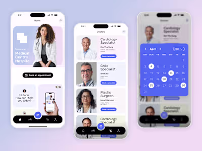 Healthcare Mobile App Design