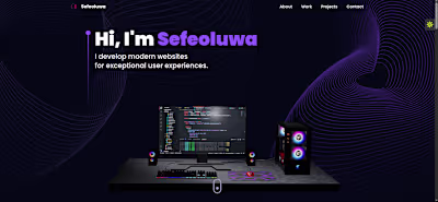 3D Interactive Portfolio Development