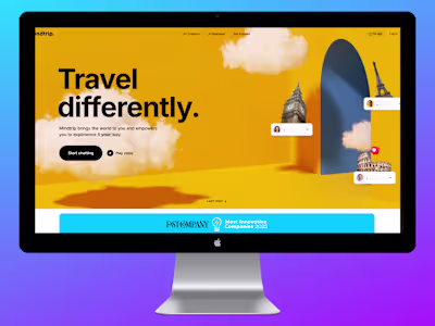 AI powered social travel platform development
