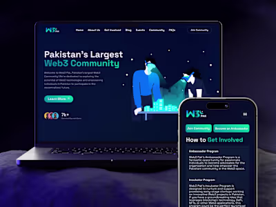 Web3 Pak: Branding, UI/UX, Social Media