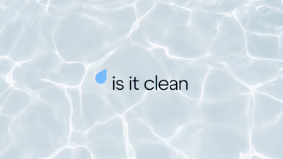 Is It Clean Logo Redesign